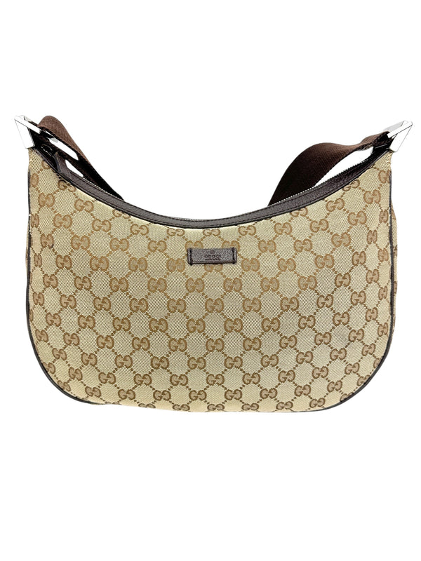 Gucci GG Canvas Crescent Crossbody