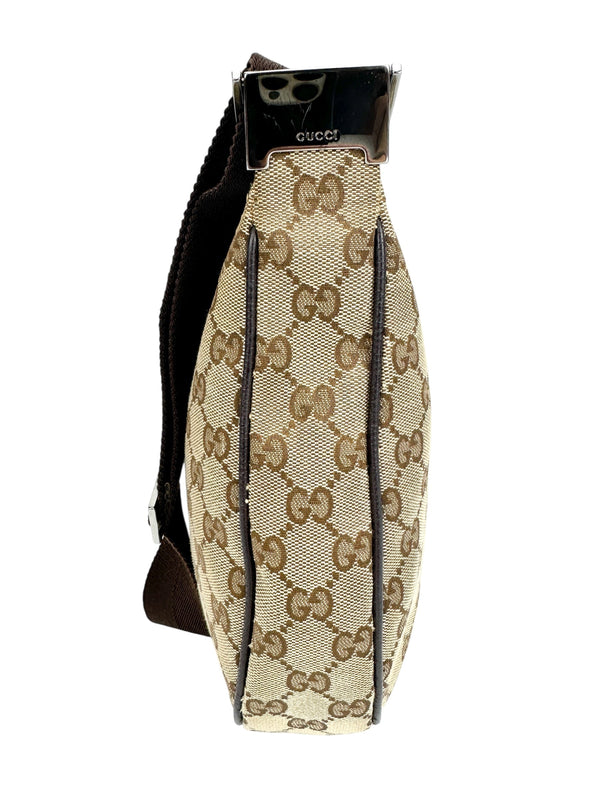 Gucci GG Canvas Crescent Crossbody