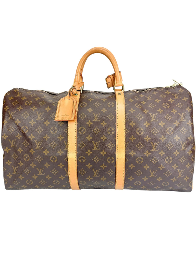Louis Vuitton Vintage Monogram Canvas Keepall 55