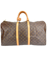 Louis Vuitton Vintage Monogram Canvas Keepall 55