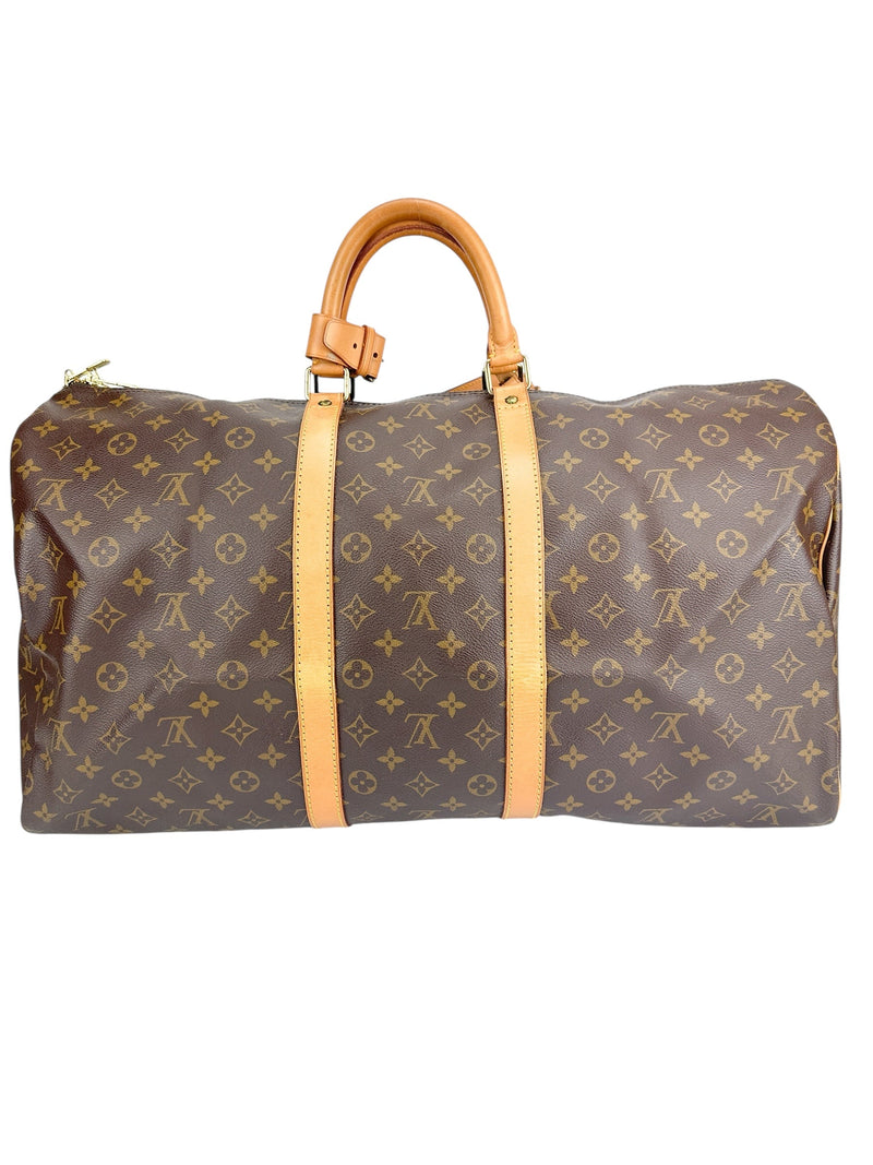 Louis Vuitton Vintage Monogram Canvas Keepall 55