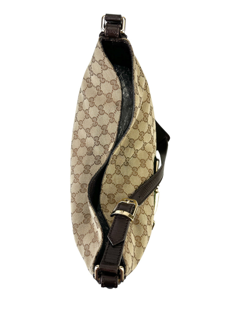 Gucci GG Canvas Horsebit Crossbody Bag