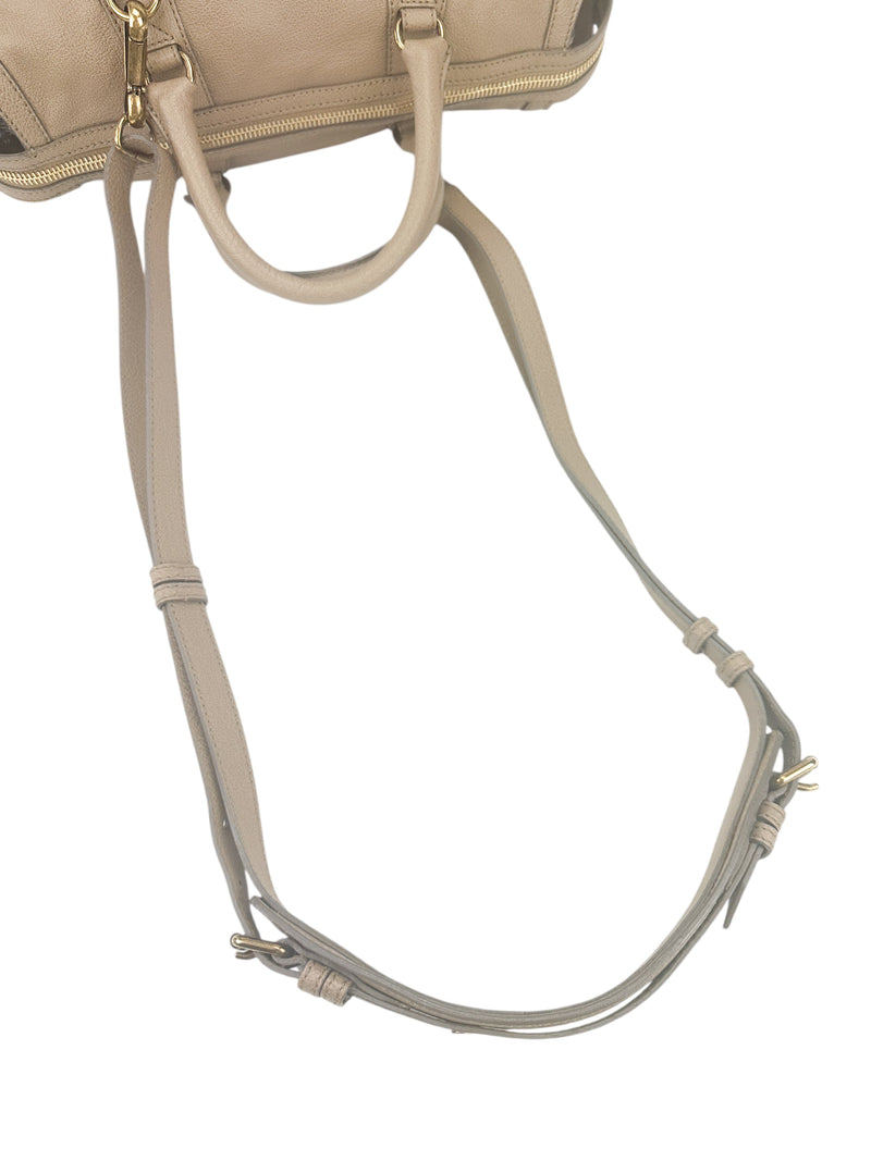 Burberry Taupe Leather Bag