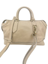 Burberry Taupe Leather Bag
