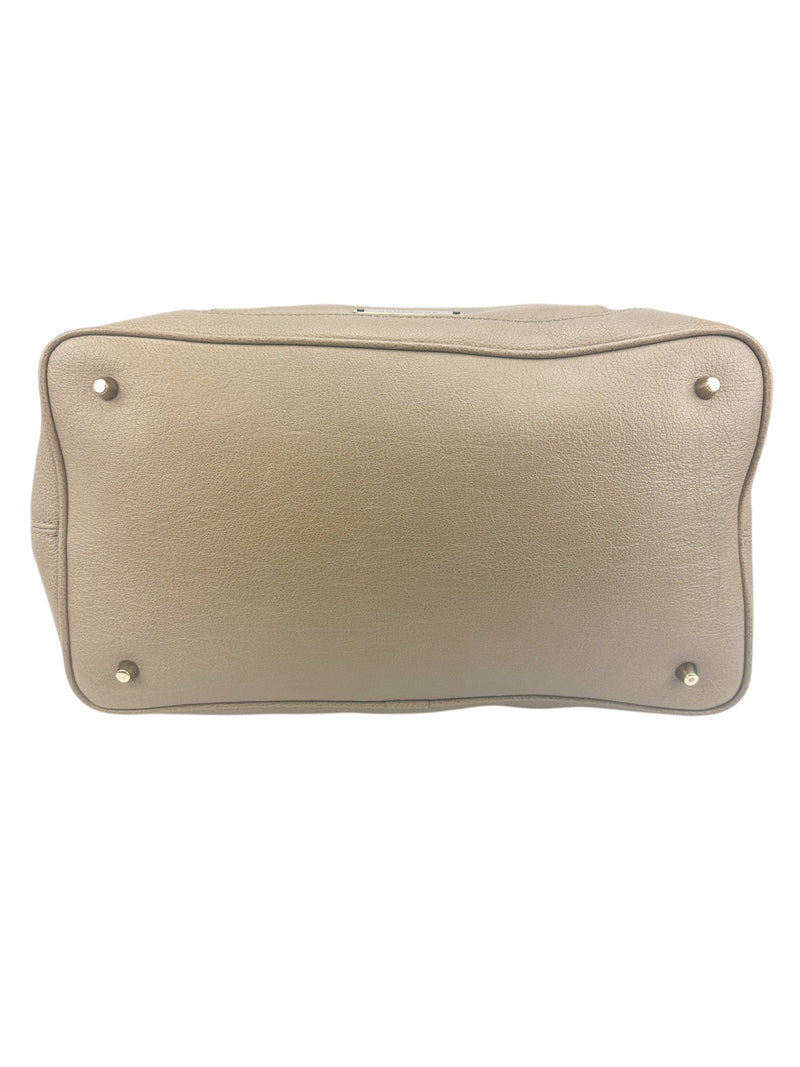 Burberry Taupe Leather Bag
