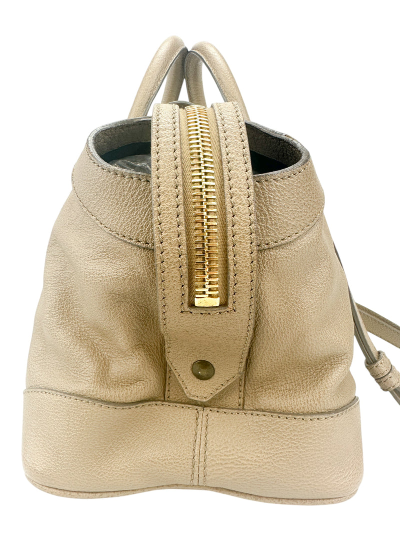Burberry Taupe Leather Bag