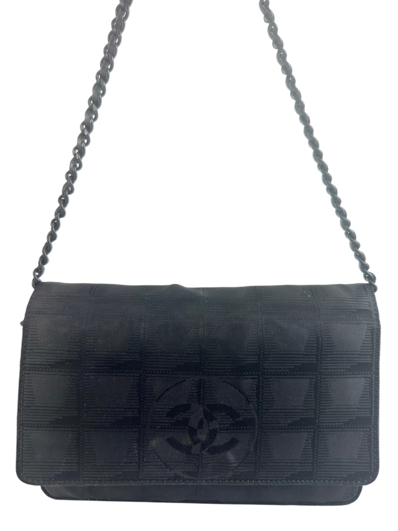 Chanel Black Travel Line WOC