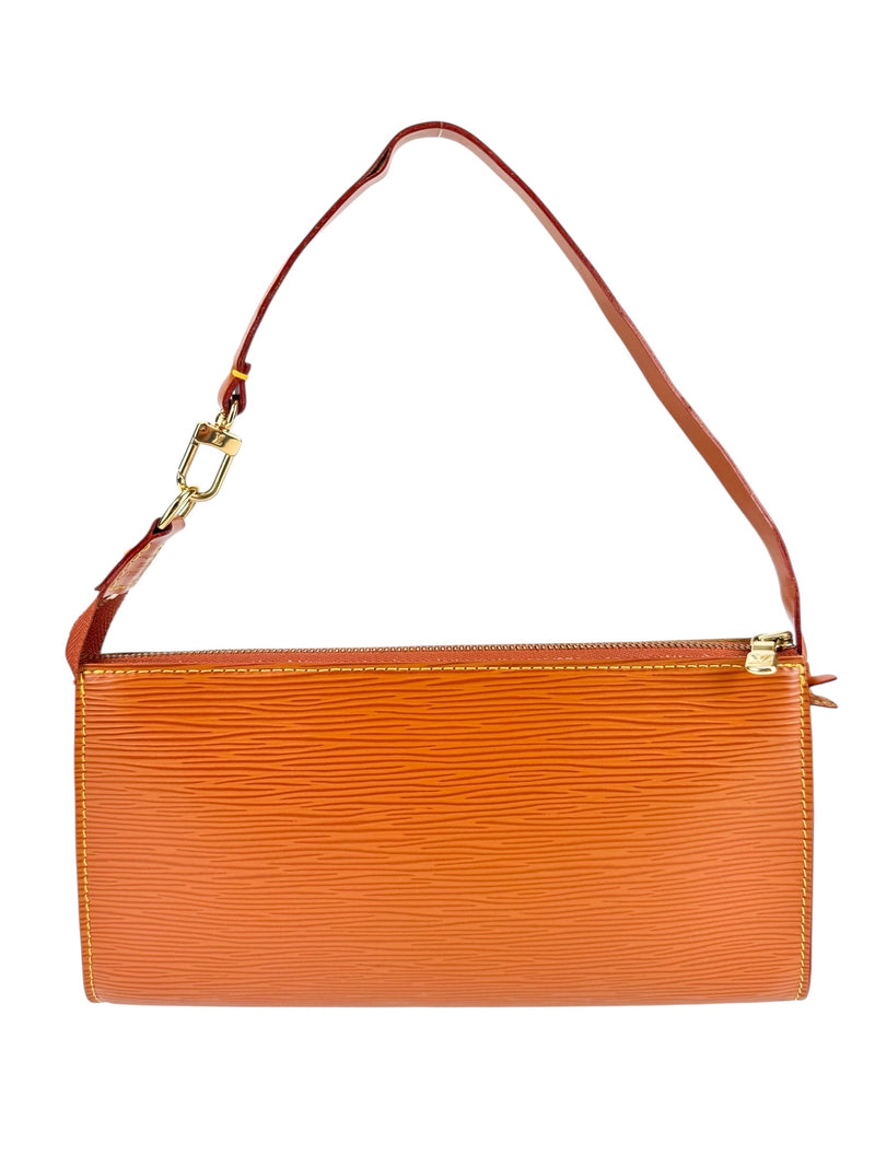Louis Vuitton Gold Epi Pochette Shoulder Bag