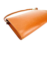 Louis Vuitton Gold Epi Pochette Shoulder Bag