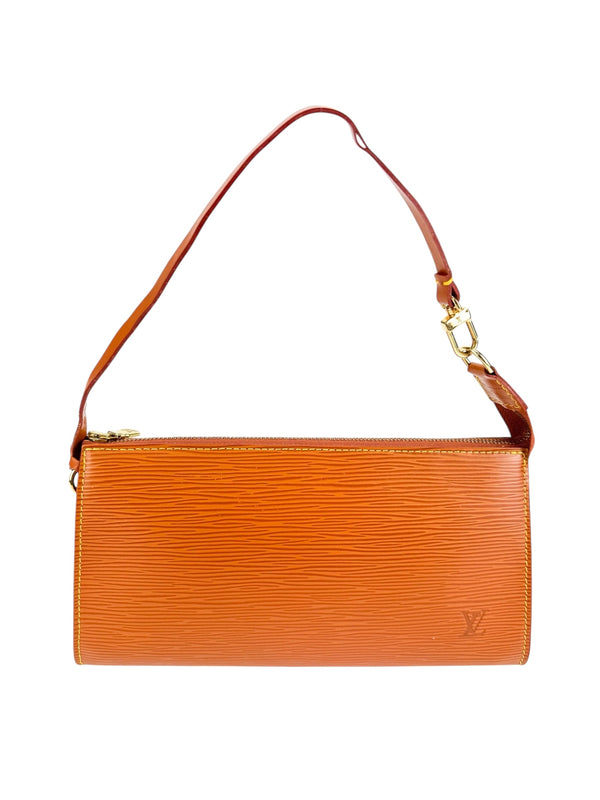 Louis Vuitton Gold Epi Pochette Shoulder Bag