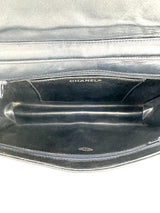 Chanel Navy Blue Quilted Lambskin Shoulder Bag