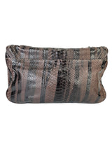 MCM Brown Snakeskin Bag