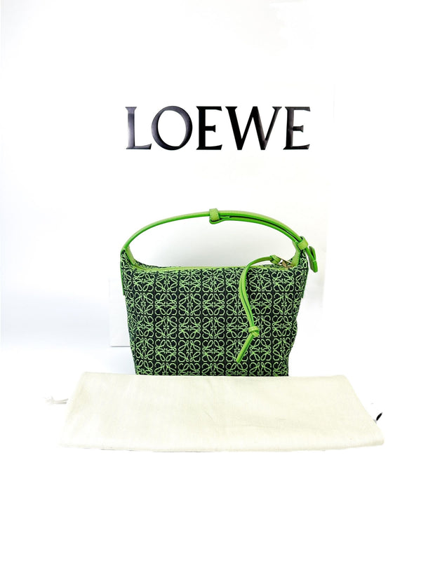 Loewe Green Cubi Shoulder Bag