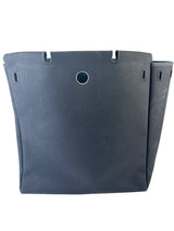 Hermès Black Toile Herbag W/ Black Toile Spare Bag