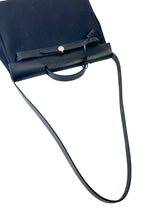 Hermès Black Toile Herbag W/ Black Toile Spare Bag