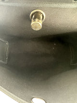 Hermès Black Toile Herbag W/ Black Toile Spare Bag