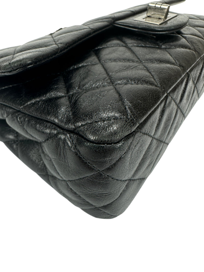 Chanel Black Reissue Aged Calfskin Double Flap