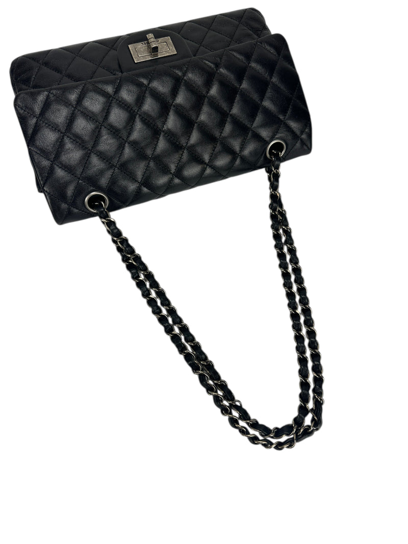 Chanel Black Reissue Aged Calfskin Double Flap