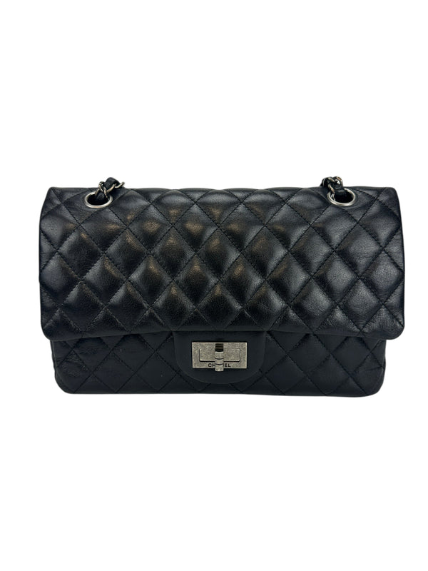 Chanel Black Reissue Aged Calfskin Double Flap