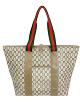 Gucci Plus Coated Canvas Weekender Travel Bag