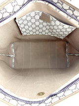 Gucci Plus Coated Canvas Weekender Travel Bag