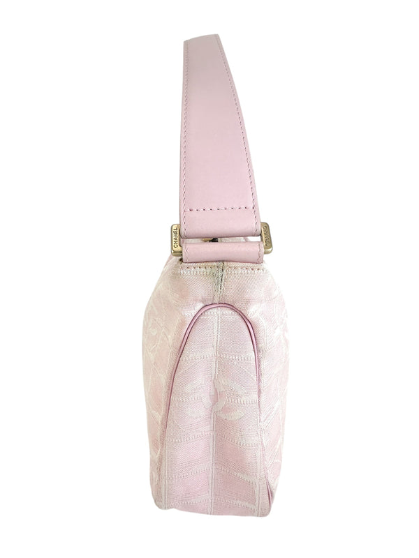 Chanel Pink Travel Line Shoulder Bag