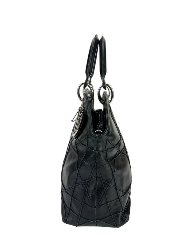 Christian Dior Black Cannage Granville