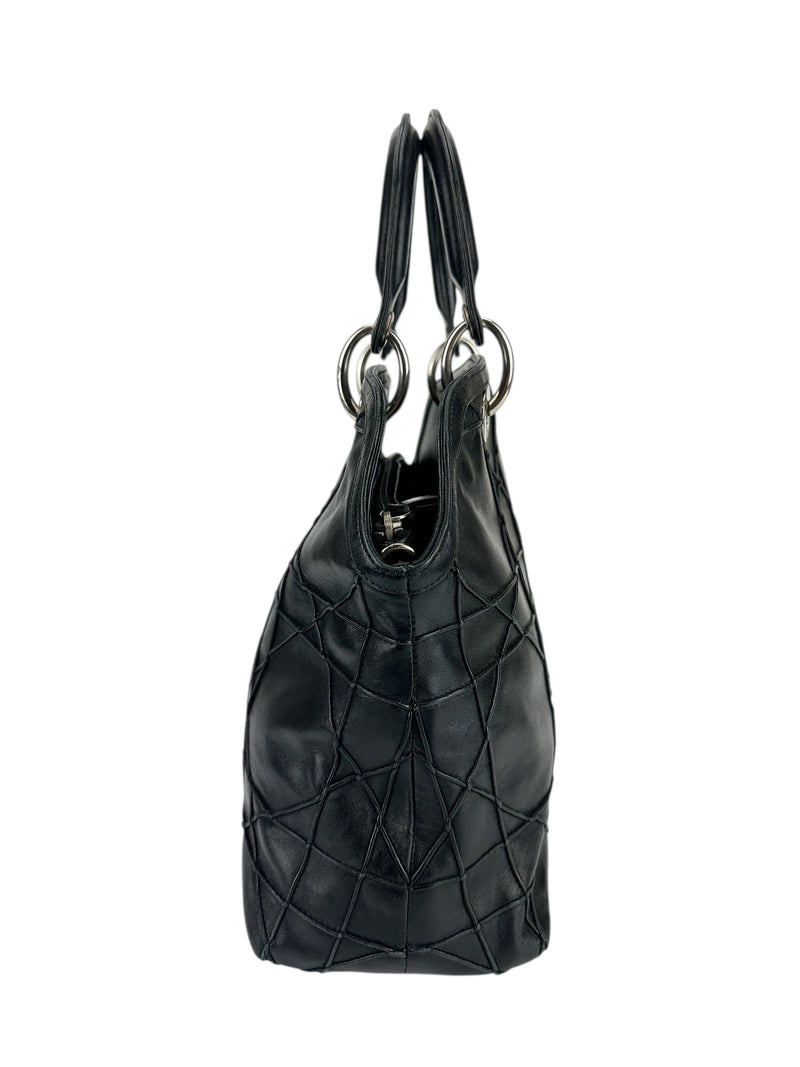 Christian Dior Black Cannage Granville