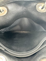 Christian Dior Black Cannage Granville