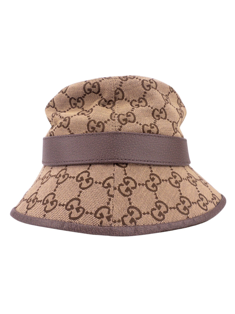 Gucci Brown GG Canvas Bucket Hat