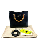 Gucci Black Small Diana Tote Bag