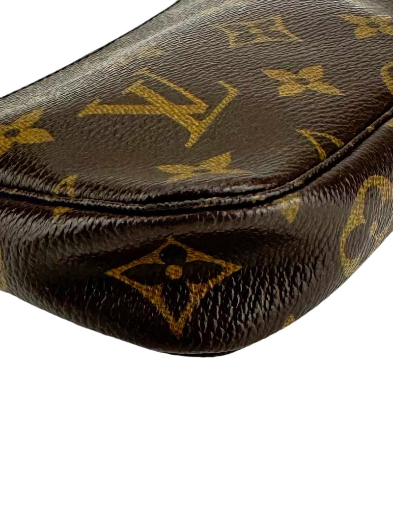 Louis Vuitton Brown Monogram Mini Pochette Accessories