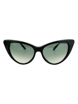 Tom Ford Nikita Black Cat Eye Sunglasses