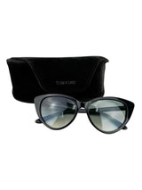Tom Ford Nikita Black Cat Eye Sunglasses
