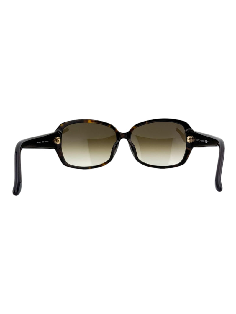 Gucci Brown Tortoise shell sunglasses