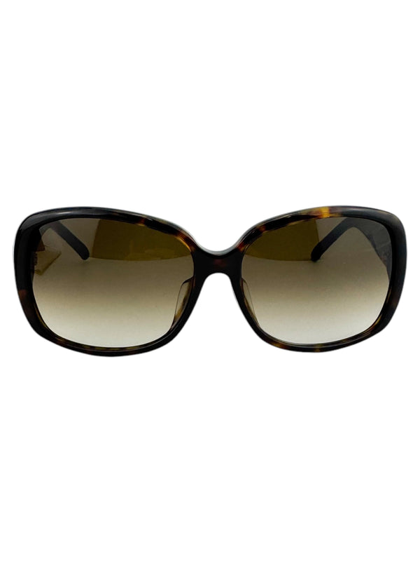 Gucci Brown Tortoise shell sunglasses