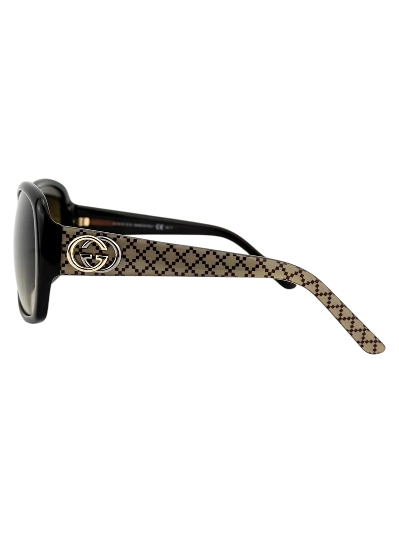 Gucci Brown Tortoise shell sunglasses