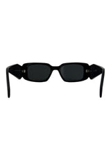 Prada Black Rectangular Women's Sunglasses