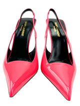 Saint Laurent Bright Pink Kiss Heels Size 38
