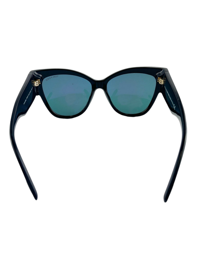 Tom Ford Black and Rose Gold Sunglasses