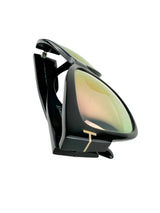Tom Ford Black and Rose Gold Sunglasses