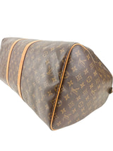 Louis Vuitton Brown Monogram Keepall 55