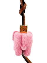 Loewe Pink Elephant Bag Charm