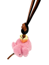 Loewe Pink Elephant Bag Charm