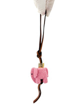 Loewe Pink Elephant Bag Charm