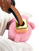 Loewe Pink Elephant Bag Charm