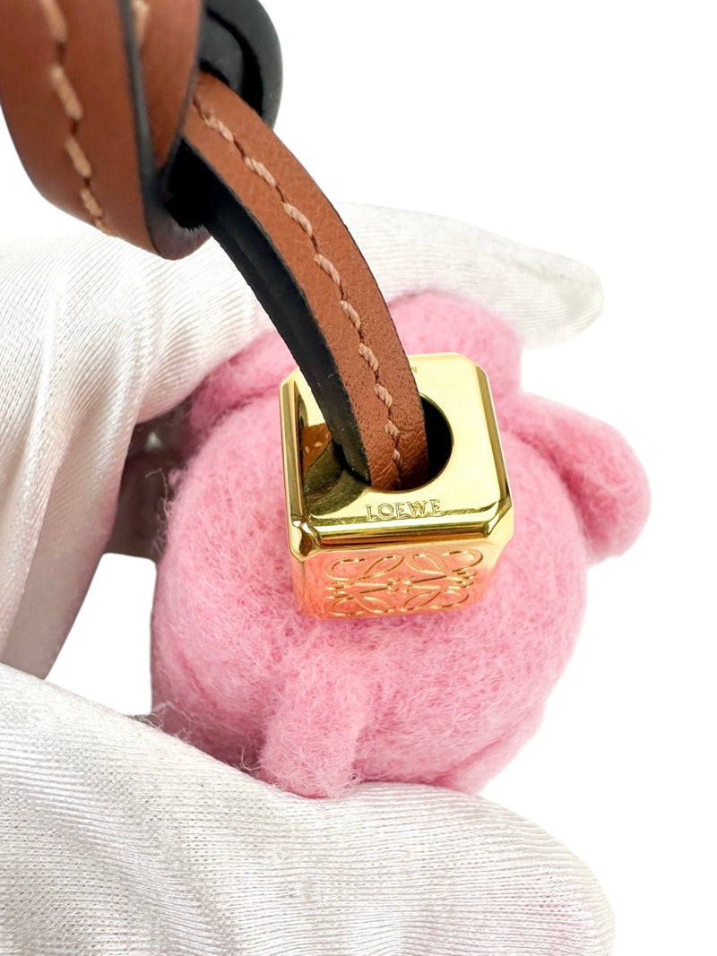 Loewe Pink Elephant Bag Charm