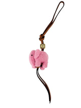 Loewe Pink Elephant Bag Charm