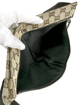 Gucci Brown Canvas Bum Bag