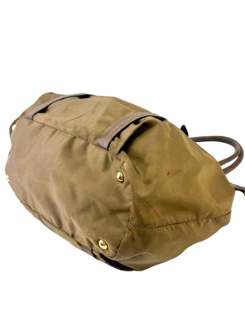 Prada Green Tessuto Shoulder bag